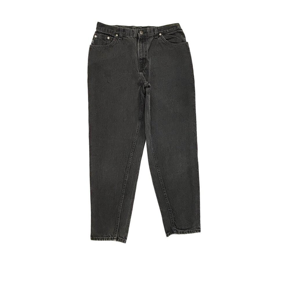 Chic Straight Leg Women's size‎ 14P Black Denim Jeans